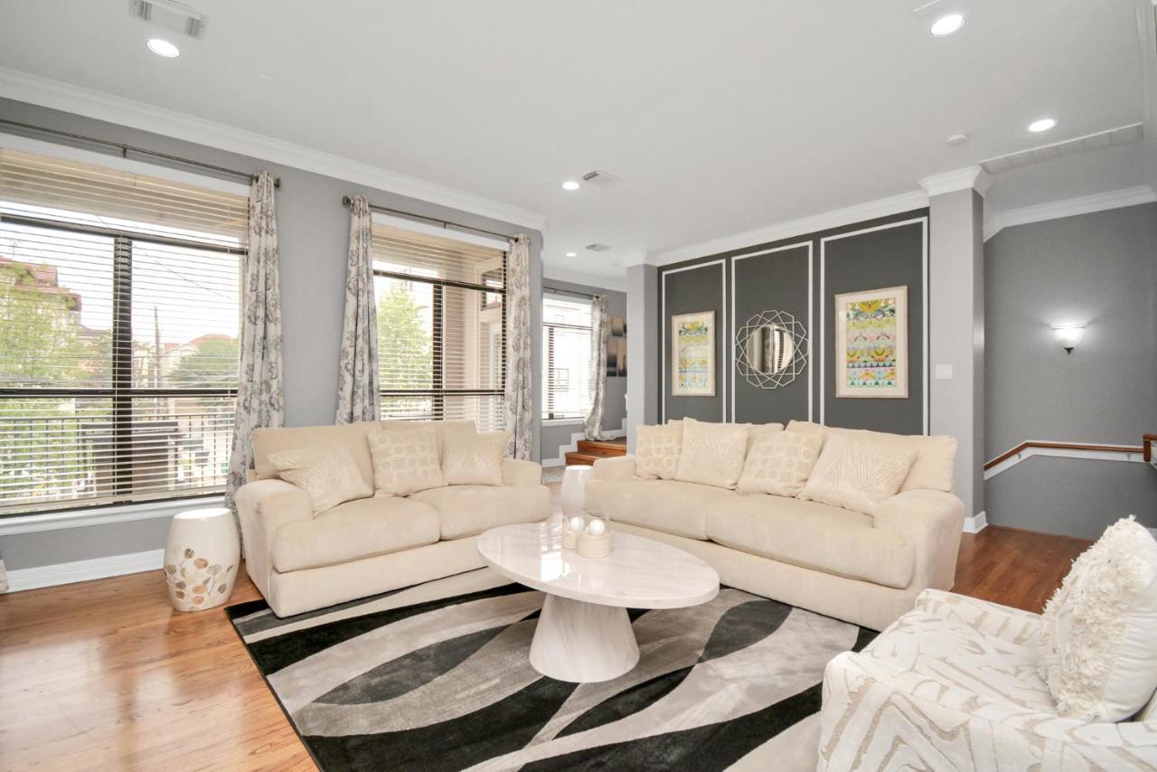 3Br 3Ba Upscale Luxury Home In The Heights Houston Bagian luar foto